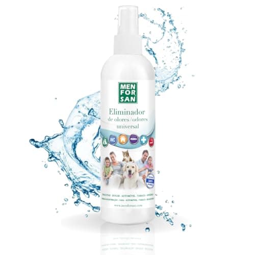 Menforsan - Spray Eliminador de olores 250ml, especial hogar con mascotas, erradica al instante cualquier mal olor, apto para todo tipo de superficies