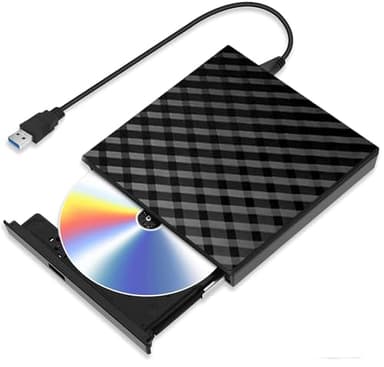 XIAOXIN Grabadora DVD Externa USB 3.0, Ultra Delgado CD/DVD +/-RW Drive, Lector DVD Externo para PC, Laptop, MacBook Pro/Air, Windows 11/10/8/7/XP/Vista/Linux/Mac OS