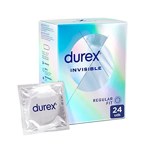 Durex Preservativos Invisible, Ultra Finos Extra Sensitivos, Pack 24 condones