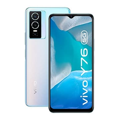 VIVO Y76 Smartphone 5G, 8 GB + 256 GB, Teléfono móvil Libres, Batería de 4100 mAh, Android 11, Cámara Principal de 50 MP, Carga rápida de 44 W, Dual SIM