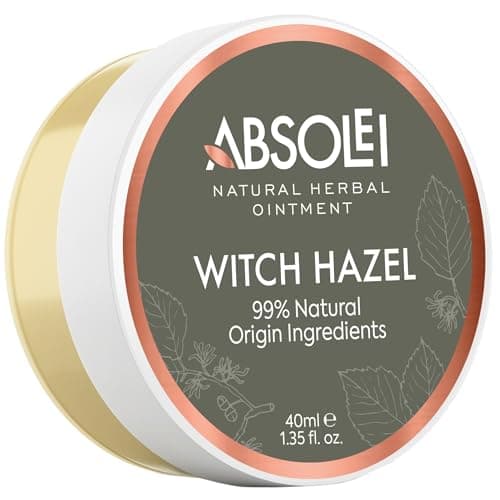 Absolei Pomada Hemorroides, Pomada Natural de Hamamelis para Ardor, Picazón y Malestar, 40 ml