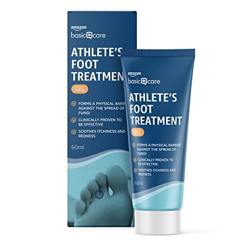 Amazon Basic Care Gel para el tratamiento del pie de atleta, 60ml