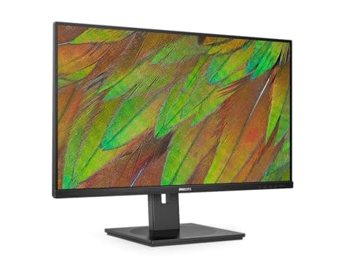 Philips 32B1N3800 - Monitor UHD de 32 Pulgadas, Altura Ajustable, Altavoces (3840x2160, 60 Hz, HDMI, DisplayPort, USB HUB) Negro