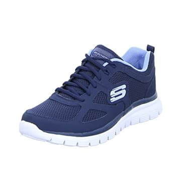 Skechers Burns- Agoura Hombre Scarpe da Ginnastica, Navy, 42 EU