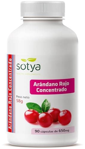 Sotya Arándano Rojo Concentrado 90 Cápsulas 650 mg