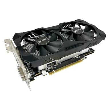 QTHREE Radeon RX 560xt 8GB GDDR5 128-bit Tarjeta Grafica, HDMI, DVI-D, DisplayPort, Tarjeta de vídeo para pc, GPU, PCI Express x16, DirectX 12