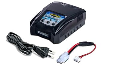 Carson 500606092 Expert Charger Allrounder LiPo/NiMh 2A - Cargador, Cargador RC, Cargador rápido para baterías NiMH