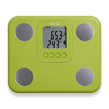 TANITA BC-730 Monitor Plástico de composición corporal Innerscan ligero y compacto Pantalla fácil de leer 9 medidas Verde