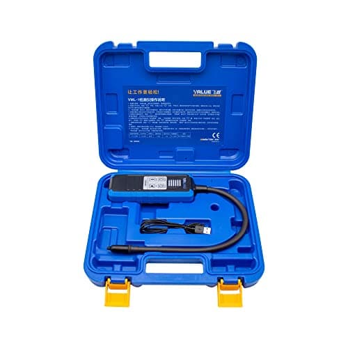 Detector de Refrigerante VML-1, Detección de Espuma de Refrigerante R410 R22 R32 Detector de Fugas Electrónico Halógeno