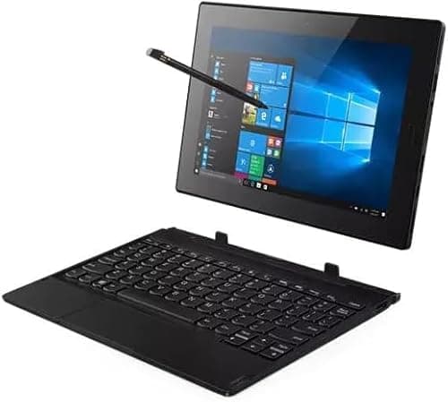 Lenovo 2018 Tablet 10 con Intel Celeron N4100 (10.1-Pulgadas, 8GB RAM, 128GB SSD) (QWERTY Inglés) (Reacondicionado)