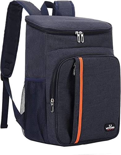 YDFYX Mochila Nevera Isotermica Grande, Bolsa Termica Impermeable a Prueba de Fugas para Picnic, Playa, Almuerzo, Barbacoa (A. Clásico - Azul)