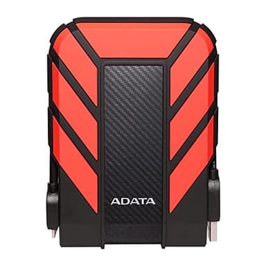 ADATA HD710 Pro IP68 Impermeable Disco Duro Externo 2000 GB Rojo, Movil Resistente Agua Golpes a Polvo, 2,5 Pulgadas con USB 3.2 Gen 1 de Alta Velocidad (AHD710P-2TU31-CRD)
