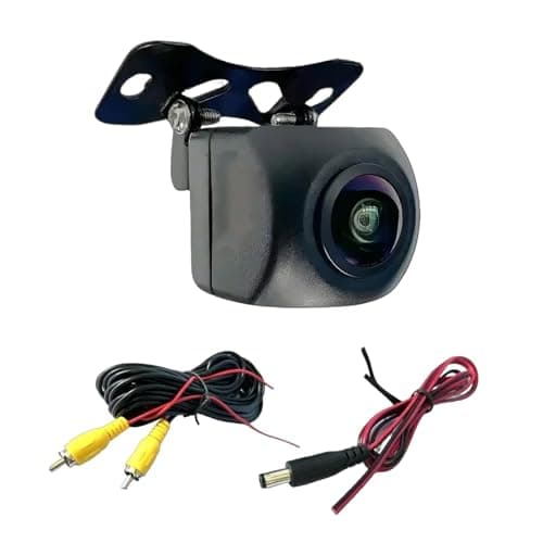 Car Reversing Camera, Rear View Camera, Reverse CAM Kit, Reverse CAM Kit, Rear View Camera, 170 Degree Wide Angle with Night Vision Capability Waterproof Design for Vehicle, Car, Parking Guide Lines