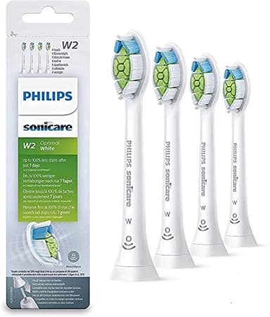 Philips Sonicare - Cabezales de repuesto para cepillo (4 unidades), color blanco