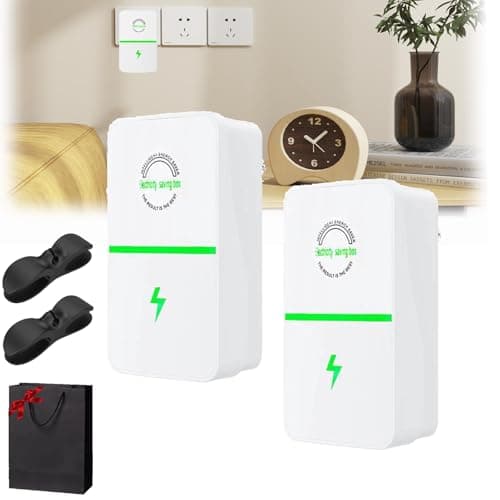 Watt Save Pro, Power Save Pro, Pro Power Saver Dispositivo de ahorro de electricidad Ahorre electricidad, Powerpro Power Saver, dispositivo de ahorro de energía doméstico (2 piezas)