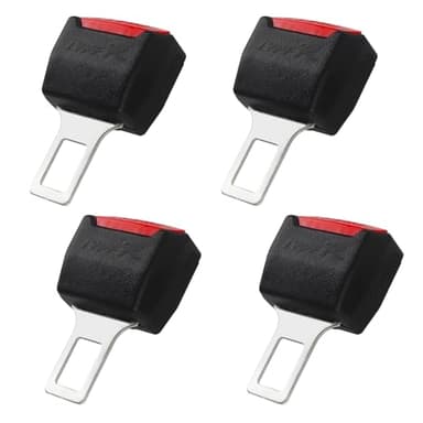 Wcnigotker Accesorios para Coches 4 Pieza, 8.7CM, Negro, Interior del Automóvil, para Camiones y la Mayoría de Coches