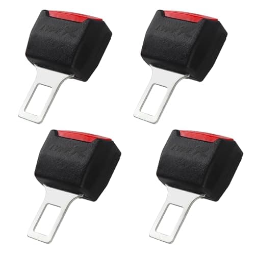 Wcnigotker Accesorios para Coches 4 Pieza, 8.7CM, Negro, Interior del Automóvil, para Camiones y la Mayoría de Coches