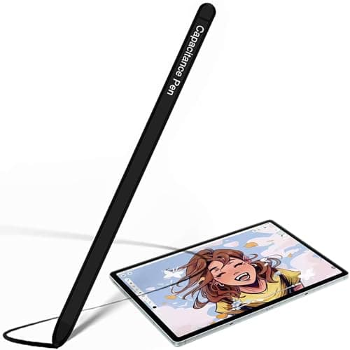 BAILI Fold5 Stylus Pen, Samsung s Pen Pro Replacement, Lapiz Tactil, Lápiz con para Samsung Tab A9+, Lápices Punteros para Samsung Galaxy Z Fold5, Tablet Pen Bolígrafo para Pads/Lenovo-Negro