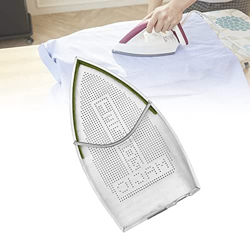 PERFETSELL Protector Suela Plancha Suela Protectora para Plancha de Ropa 224x122mm Suela Proteccion Suela Plancha Antibrillo Plancha Ropa Suela Antiadherente Protector de Aluminio Resistente al Calor