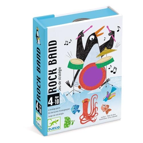 Djeco T&G- Juegos de Cartas con baraja específica, Multicolor (35085)