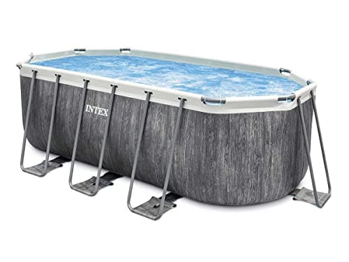 Intex - Kit de Piscina Tubular baltik Ovalado (4,00 x 1,22 m)