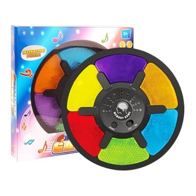 Juego de Entrenamiento de Memoria: Secuencia de Sonidos de Luces, Juego de concentración para niños | Gran Entrenamiento de Memoria de Pensamiento lógico, Juguete Rompecabezas Educativo Luminoso para
