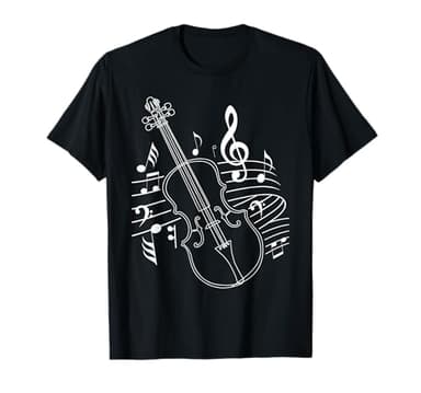 Violín Nota Musical - Violín Jugador Violinista Músico Camiseta