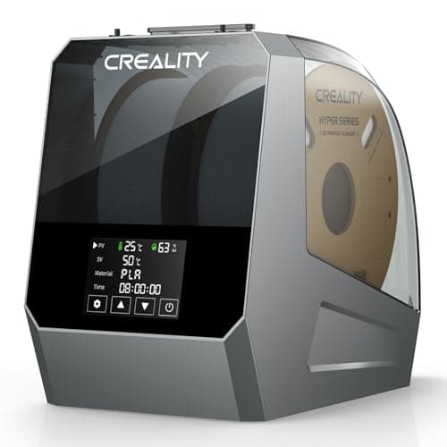 Creality Space Pi Filamento Secador Plus, 2 Rollos Caja Secadora de Filamento para Impresora 3D, Caja de Almacenamiento Deshidratador de Filamento para Material PLA PETG ABS TPU de 1,75/2,85 mm