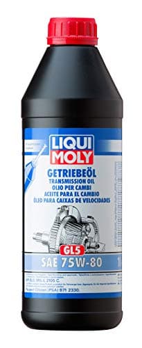 LIQUI MOLY Aceite para el cambio (GL5) 75W-80 | 1 L | Aceite de engranajes | Aceite hidráulico | 3658