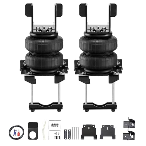 VEVOR Kit de Suspensión de Bolsa de Aire, kit de Bolsa de Suspensión de Resortes de Aire Compatible con Chevrolet Silverado 1500 y GMC Sierra 1500 2WD 4WD 2007-2018, Carga de 2267,96 kg, 5 a 100 PSI