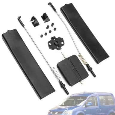 Twowinds - Cierre Ventanilla Corredera 2K0847790 Compatible con VW Caddy 3 (2003-2014) - 2K0847789 - Tirador Ventana Lateral - Ambos Lados (lote de 14 piezas)