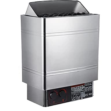 UIGJIOG Calentador de Sauna, Vapor seco 3KW baño Calentador de Sauna Estufa 220V-380V con Controlador Interno eléctrico Sauna Estufa Home Hotel Sauna,3KW