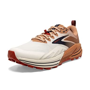 Brooks Cascadia 16, Zapatillas para correr Hombre, Blanco Galleta Rooibos, 43 EU