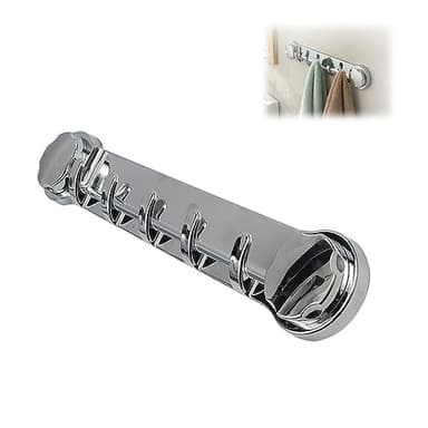 IMOCKA Punch Free and Nail Free Multifunction Suction Cup Hook, Strong Suction Cup Hook, Powerful Vacuum Suction Cup Hooks, Strong Stainless Steel Towel Hooks (1pcs)
