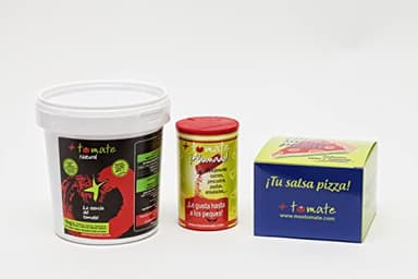 Pack: salsa pizza 140g. +Tomate en polvo 500g.+Tomate ahumado 100g. (Tomate)