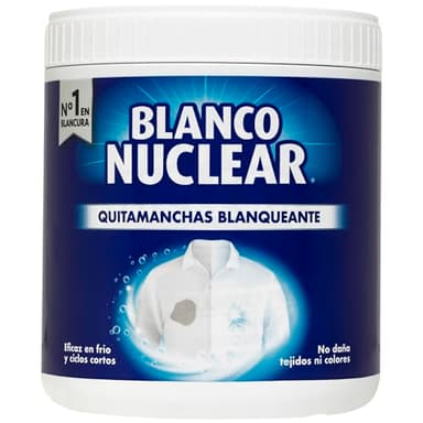 Blanco Nuclear en Polvo Quitamanchas Blanqueante – 450 gr