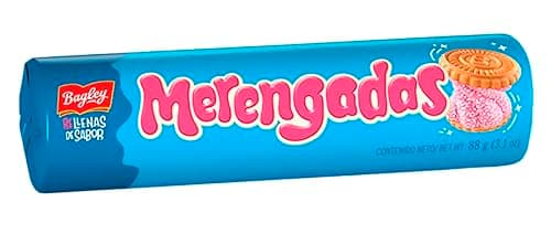 BAGLEY - Galletas Merengadas de Fresa 88g