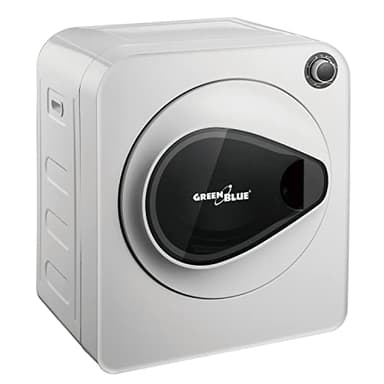 Green Blue GB405 Secadora de Ropa Eléctrica 830W / 3kg / Secadora de Ropa Independiente o de Pared Cinco Programas de Secado…