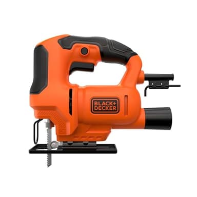 BLACK+DECKER Sierra de calar de Velocidad Única 400W, BES602-QS