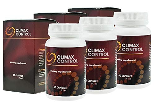 CLIMAX CONTROL (180 cápsulas) retraso del orgasmo | erección más fuerte | el mejor remedio de 30 días para la eyaculación precoz | pone a todas las mujeres en el paraíso del orgasmo