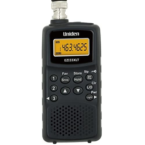Uniden EZI-33XLT+ Plus Escáner de Radio portátil de Banda aeronáutica