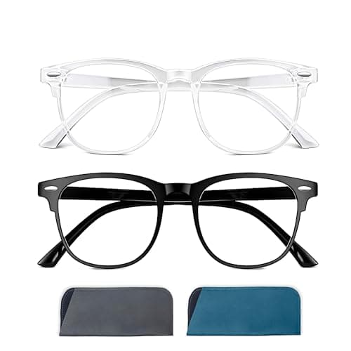 Solmoon Gafas Filtro Luz Azul Unisex, Antifatiga y Anti-Azules para Gaming y Lectura, Lentes Antireflejo, Reducen Fatiga Visual y Bloquean Radiación de Dispositivos Electrónicos