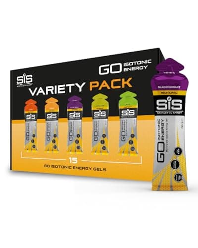 Science in Sport GO Gel Energético Isotónico 15 x 60ml Vegano - Formulación Isotónica con 22g de Carbohidratos, Buen Proveedor de Energía, Alternativa Óptima para Bebidas Isotónicas