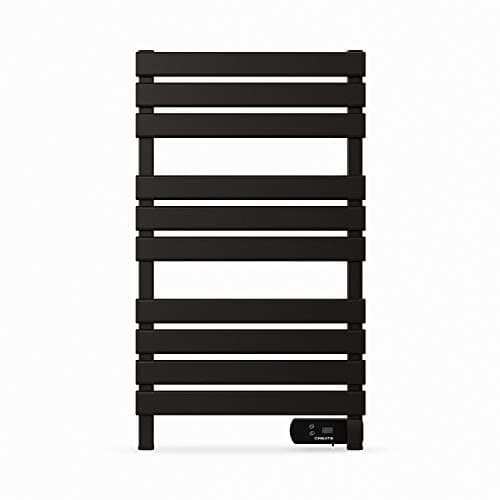 CREATE / Warm Towel 500W / Toallero eléctrico Negro / 96,9x5x55 cm/para Suelo o Pared, Temporizador, Pantalla LCD, bajo Consumo, termostato