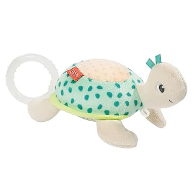 Fehn caja de música bebé tortuga nana, peluche con accesorio, melodía nana "Mozart's lullaby", juguete para bebé para llevar y para casa, juguetes musicales para bebés y niños