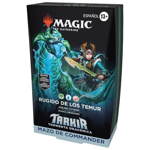 Mazo de Commander de Tarkir: Tormenta dracónica de Magic: The Gathering - Rugido de los Temur (Versión en Español)