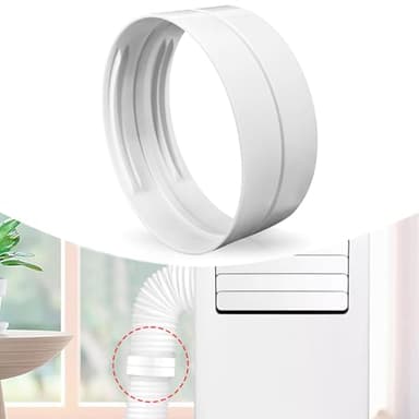 Tubo Aire Acondicionado Portatil, Adaptador Ventana Aire Acondicionado, Kit Ventana Aire acondicionado Portatil, Adaptador de Escape Manguera de Aire Acondicionado 15cm