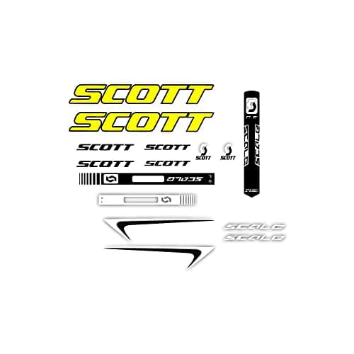 Pegatinas compatibles con cuadro bici Scott Scale mod-1