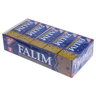 Falim Chicle - Goma de Mascar Dura - 140gr. Paquete - Totalmente 100 Chicles (Masilla)