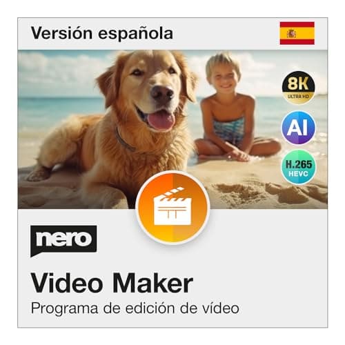 Nero Video Maker 2025 | El original | Editor de vídeo | Edición de vídeo | Licencia ilimitada | 1 PC | Windows 11 / 10 / 8 / 7